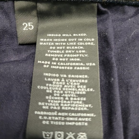 J Brand Maria High Rise Waisted Skinny Super Stretchy Jeans Size 25. - Picture 6 of 7